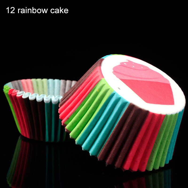 100Pcs/pack Cake Muffin Cupcake Paper Cups
