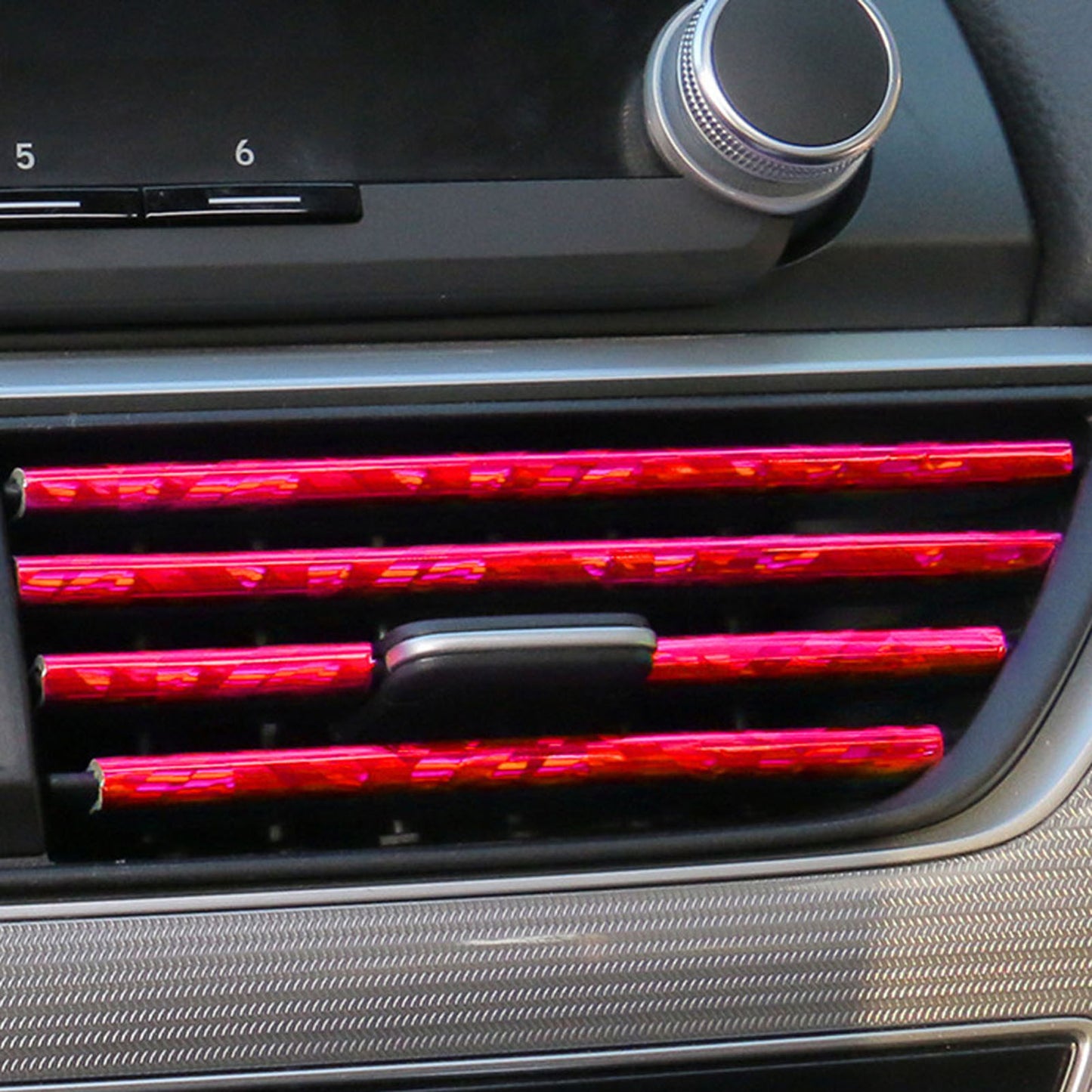 10Pcs Universal Car Air Conditioner Outlet Decorative Accessories