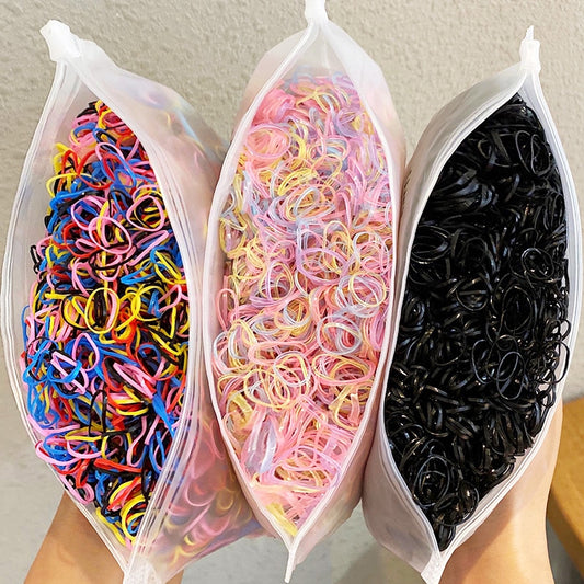 1000pcs/Pack Colorful Rubber Bands
